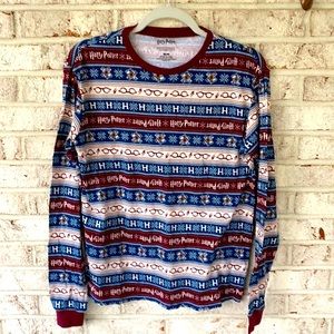 Harry Potter Holiday Pajama Shirt